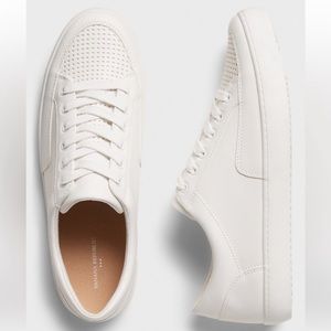 Banana Republic Perforated Leather Sneakers Size 10